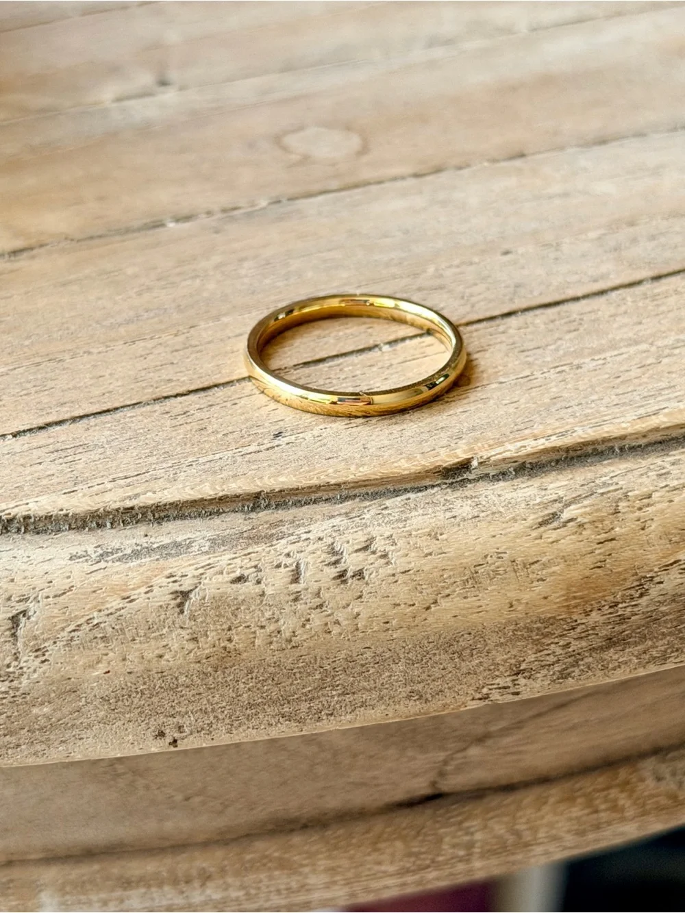 Polished Gold Ring